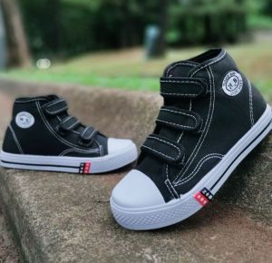 Best Seller//Sepatu Anak Sekolah N&B Terbaru 2025 Untuk TK SD SMP dan SMA Model Perekat