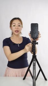 Gậy chụp ảnh điện thoại Yunteng VCT 91666 - Phụ kiện tích hợp tripod và cằm tay selfie nhỏ gọn tiện lợi