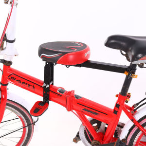 Bicycle Kids Seat Front Electric Bicycle Foldable Seat Childrens Battery Car Power Car Front Seat Quick Release