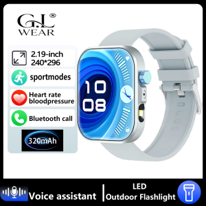 laxasfit | G.L Wear 2026 New Sports Smartwatch Bluetooth Call LED Flashlight Multifunction Outdoor For Men Women