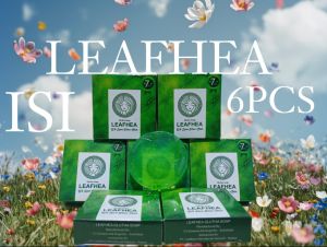 SABUN LEAFHEA GLUTA SOAP 6pcs sabun hijau alami viral BPOM