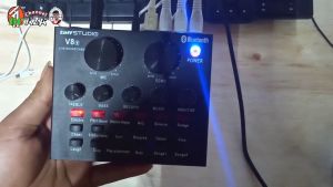 TaffSTUDIO V8S: Sound Card USB Eksternal untuk Live Streaming & Penyanyi