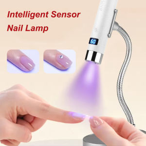 Mini Nail UV LED Dryer Lamp Ai Sensor Rechargeable Cordless Lamp Desktop and Handheld Drying Light Curing Manicure Salon Tools