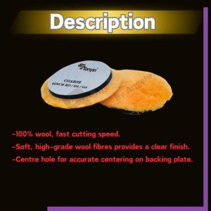 TONYIN LAMBSWOOL POLISH PAD (COARSE)
