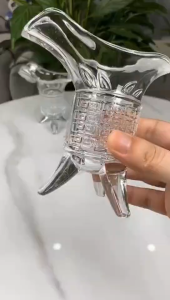 Ancient Imperial Liquor Cup Household Personalized Creative Chinese Glass Cups Retro Duke Tea Mug