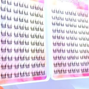 Mi Giả Dạng Chùm Mềm Mại Tự Nhiên Dễ Bóc Và Dán Chất Liệu Tóc Tổng Hợp Không Cần Keo