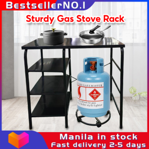 Bestseller Gas Stove Stand Rack with Cabinet Heavy Duty LPG Tank Roller Stand Kitchen Organizer Rack Shelf