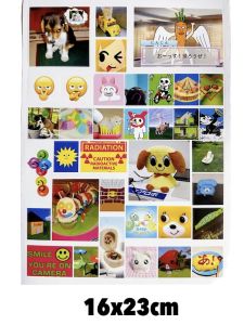 Affordable Cute Bunnybunnygun Collection Internet E-Zone Pasting Stickers Fun Patchwork Pictures Business Supplies
