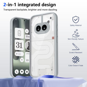 Nothing Phone 2A Plus A142P Case Air Cushion Shockproof Silicon Bumper Clear Matte Back Cover Hard Case for Nothing Phone2A A142