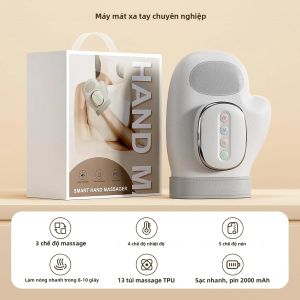 Máy Mát Xa Tay Thông Minh Bằng Điện Với Túi Khí Nhiệt Nén Khí Có Thể Sạc Lại Cường Độ Điều Chỉnh Được Dạng Găng Tay Giúp Giảm Đau Cơ
