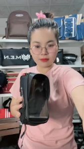 Túi treo sườn xe đạp Men S5-S1 chuẩn from vải xịn cứng cáp đựng đồ đa năng [Hàng Auth - Chọn màu]