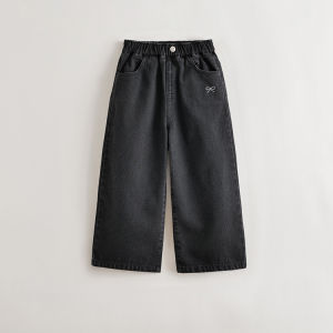 Marc&Janie | Sequined Bow Flared Denim Pants