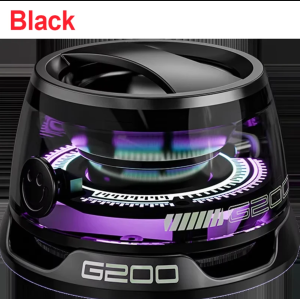 2025 NEW Portable Mini Travel Stereo Outdoor Magnetic Bluetooth Speaker Wireless with RGB Color Light and Phone Holder for ios
