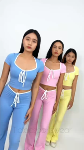 FELICITY SERIES SPORTS BRA + LEGGING CUTBRAY OLAHRAGA / (dijual terpisah) / SETELAN YOGA PILATES WANITA
