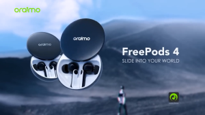 ORAIMO OFFICIAL ORAIMO True Wireless TWS Stereo Earbuds Bluetooth Gaming Optimum Heavy Bass ANC Noise Cancelling Waterproof For Sports Music Earphone Tanpa Wayar LRE105D