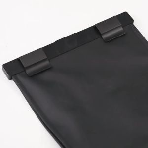 Magnetic Adsorption Car Back Seat Garbage Bag Waterproof Auto Trash Bin Hanging Car Waste Storage Bag Interior Accessories
