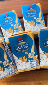 NutriCal (ตราไทย-เดนมาร์ค นิวทริแคล) เครื่องดื่มสูตรโปรตีนนมและโปรตีนข้าว ผสมวิตามินและแร่ธาตุ แพ็ค 12 กล่อง