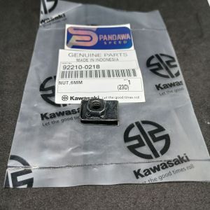Mur Klip Baut Body 6MM Hitam Original Kawasaki 92210-0218