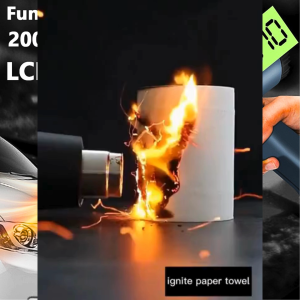 COD Taffware HeatGun low watt pemanas plastik stiker QST Express Hot Blower 230V 2000W