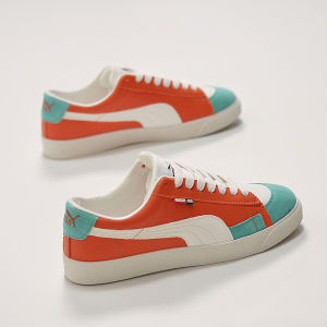 Trendy Couple Sneakers Spring 2024 Versatile Sporty Casual Shoes Dequn Low Top Canvas Shoes Breathable round Toe Rubber Sole