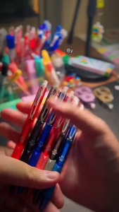 FlexOffice Laris Smooth Ink Ballpen 0.5mm - 3 colors - 3/6/box12pcs - for School/Office FO-GELB014