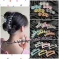 JEDAI TRANSPARAN JUMBO / JEPIT RAMBUT PELANGI / JEDAI BENING WARNA WARNI / JEDAI BUNGA / JEDAI ZIGZAG / RAINBOW HAIR CLAW / JPM8836. 