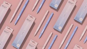 elago x MONAMI Blossom Pencil Case Compatible with Apple Pencil 2nd Generation Cover Sleeve Classic Design Compatible with Magnetic Charging and Double Tap