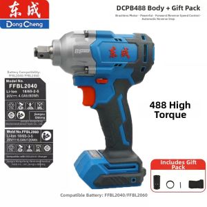 Original Dongcheng 18V298/02-18 Bare Tool Head Brushless Wrench Body 20V Charger Battery Electric Handheld Drill Tool