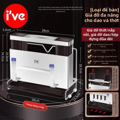 IVE | Tổng Hợp Tủ Đựng Bếp Nhiều Chức Năng 304 Không Gỉ