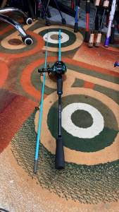 Joran zorro Majestic set Reel dragcliker