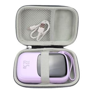 zhencool | Portable Anti-Shock Power Bank Case with Built-in Cable