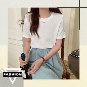 LH.Bigsize งานเข้าใหม่ เสื้อยืดแฟชั่นคอกลม สีพาสเทลน่ารักสดใส ใส่ไปเที่ยวไปทำงานก็ดูดีผ้านิ่มใส่สบายสุดๆ คือดีย์ราคาถูกมากรีบมาตำเลย