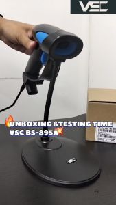 2D BARCODE SCANNER E-FAKTUR VSC BS-899 (QR CODE-PDF 417-EFAKTUR) USB+STAND
