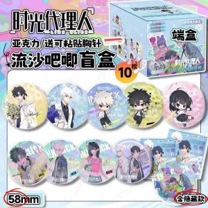 อะคริลิค Sandflow Barrel กลุ่ม Kpop กล่องตาบอด 58 มม.อะนิเมะรายสัปดาห์ความงามหน้าอก Pin เกมของสะสม