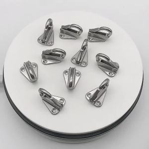 1 Piece Marine Boat Fending Hooks Spring Clip Sail Tug Fender Hook Snap Attach Rope Fender Eye Hooks 316 Stainless Steel