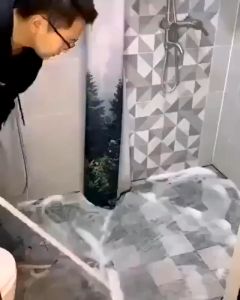 Cây Chà Sàn 2 Đầu Cọ Chà Sàn Nhà Tắm Chà Sàn Vệ Sinh Quét Nước Cọ Rửa Toilet K238