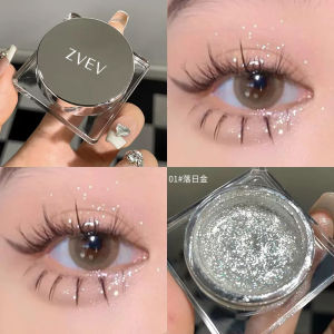 ZVEV Glitter Eye Shadow Gel Highlighter Brightening Small Lampshade Eyeshadow for Beauty Decoration Eye Makeup Chinese Brand