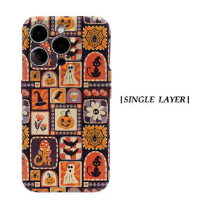 BILIBILI | Halloween Patch For Magnetic Phone Case for IPhone 17 16 15 14 13 Pro Max Plus Single Double-layer tough Case