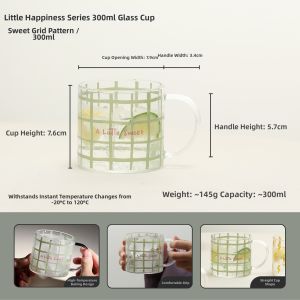 LOTUS BLUE | High Aesthetic Glass Cup