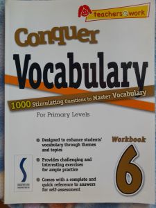 หนังสือ Conquer  Voca... 1000 Stimulating  Ques to  Mas Vocabulary... for  Primary  Levels... Workbook  6