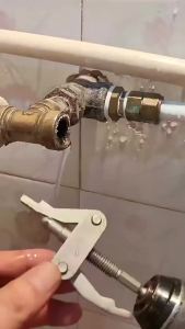 NiuXiang | Broken Pipe Extractor Tool Universal Faucet Cartridge Remover Hex Shank Power Drill Nipple Extractor for Plumbing Repair