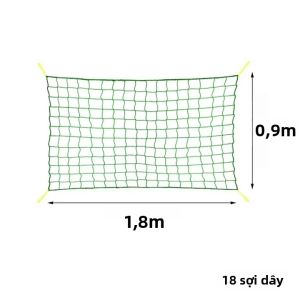 Lưới Nhựa Làm Giàn Leo Cây Đa Năng 1.8x0.9m Dụng Cụ Làm Vườn Kích Thước 2.7x1.8m Dùng Cho Vườn Nhà