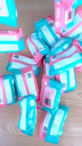 【New】BGVP 10PACK Organic Baby Wipes 80 Sheet Flower And Fruit Fragrance (Non-Alcohol Wipes) Original Factory Sale Hand/Mouth Wipes Free Shipping