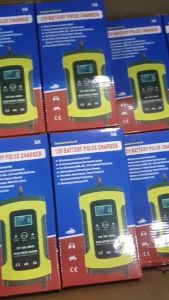 Sạc bình ac quy 12v FOXSUR từ 4Ah-100Ah có chức năng phục hồi acquy bằng khử sunfat thông minh tự ngắt khi đầy chống ngược cực - Sạc acquy xe máy acquy ô tô