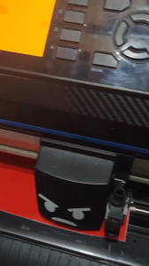 Stiker Angry Rabbit Sticker Cutting Kelinci Marah