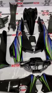 SPAKBOR BODI LEGSIL SAYAP LUAR DALAM HONDA SUPRA X LAMA BAHAN TEBAL KUALITAS STANDAR ORIGINAL