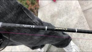Memahami Batang Karbon Serat Pemancingan NYA Manung Metis 1.8/2.1m/2.4m & Pancing Fuji M Medium/Cahaya