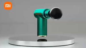 Xiaomi MIJIA Mini Massage Gun Neck Massager with LCD Display 6-Speed Adjustable Facial Massage Gun Electric Muscle Relaxation Multi-Function Fitness Back