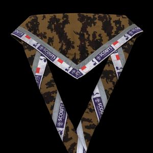 scraf pramuka loreng list scout syal/ scraft loreng Pramuka scout bisa menyala