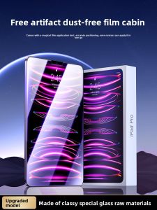 YOULANG | High Definition Tempered Glass Film For iPad 2022/21/20 Air 5 Pro Mini 6 Dust Free Full Screen Protection 10.9 Inch Apple Tablet